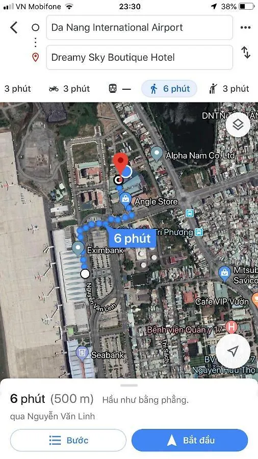 ドリーミー スカイ エアポート ビュー ブティック ホテル ダナン市